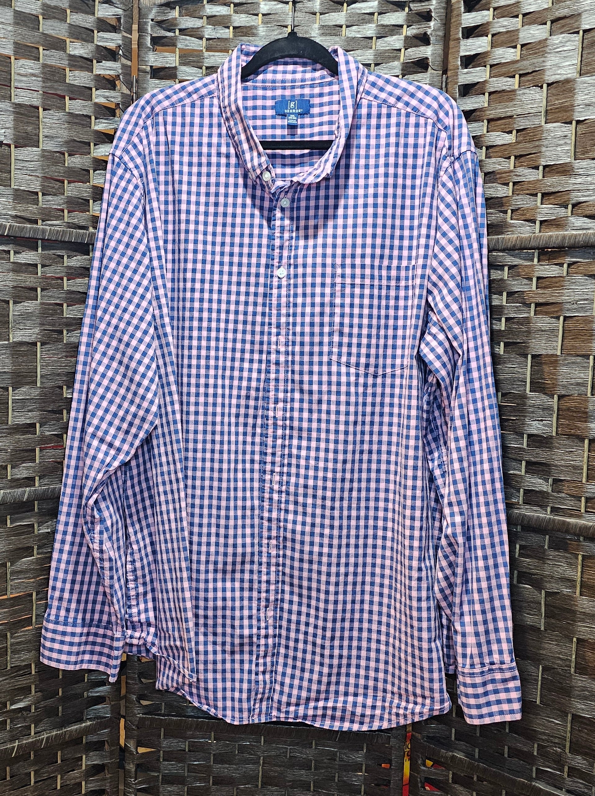 Refashioned Plaid Gamer Shirt 3XL