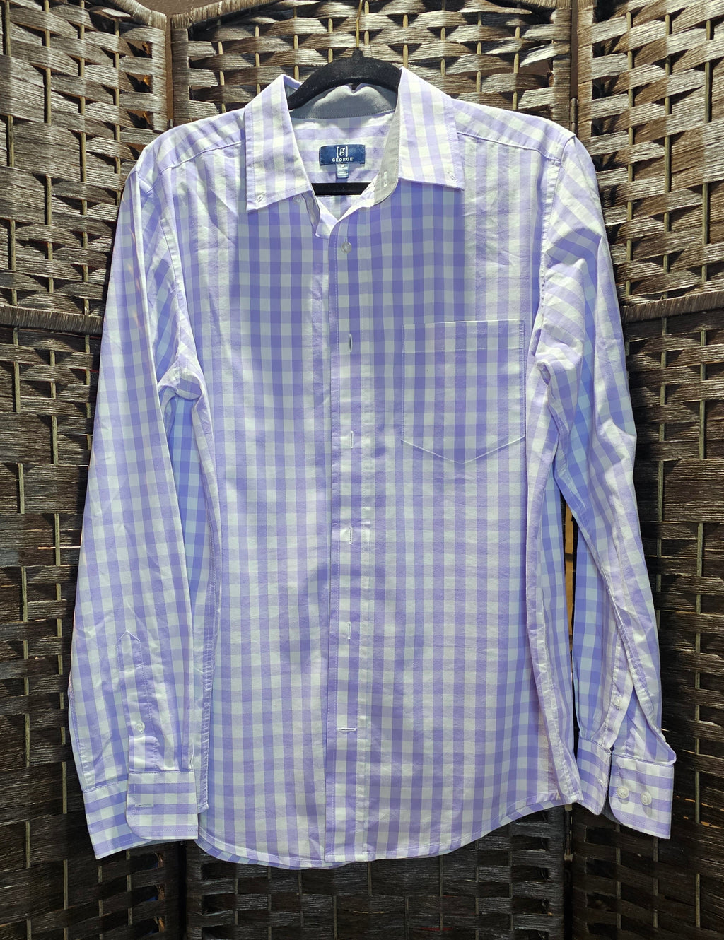 Anime Spy Agent Print Upcycled Shirt Medium