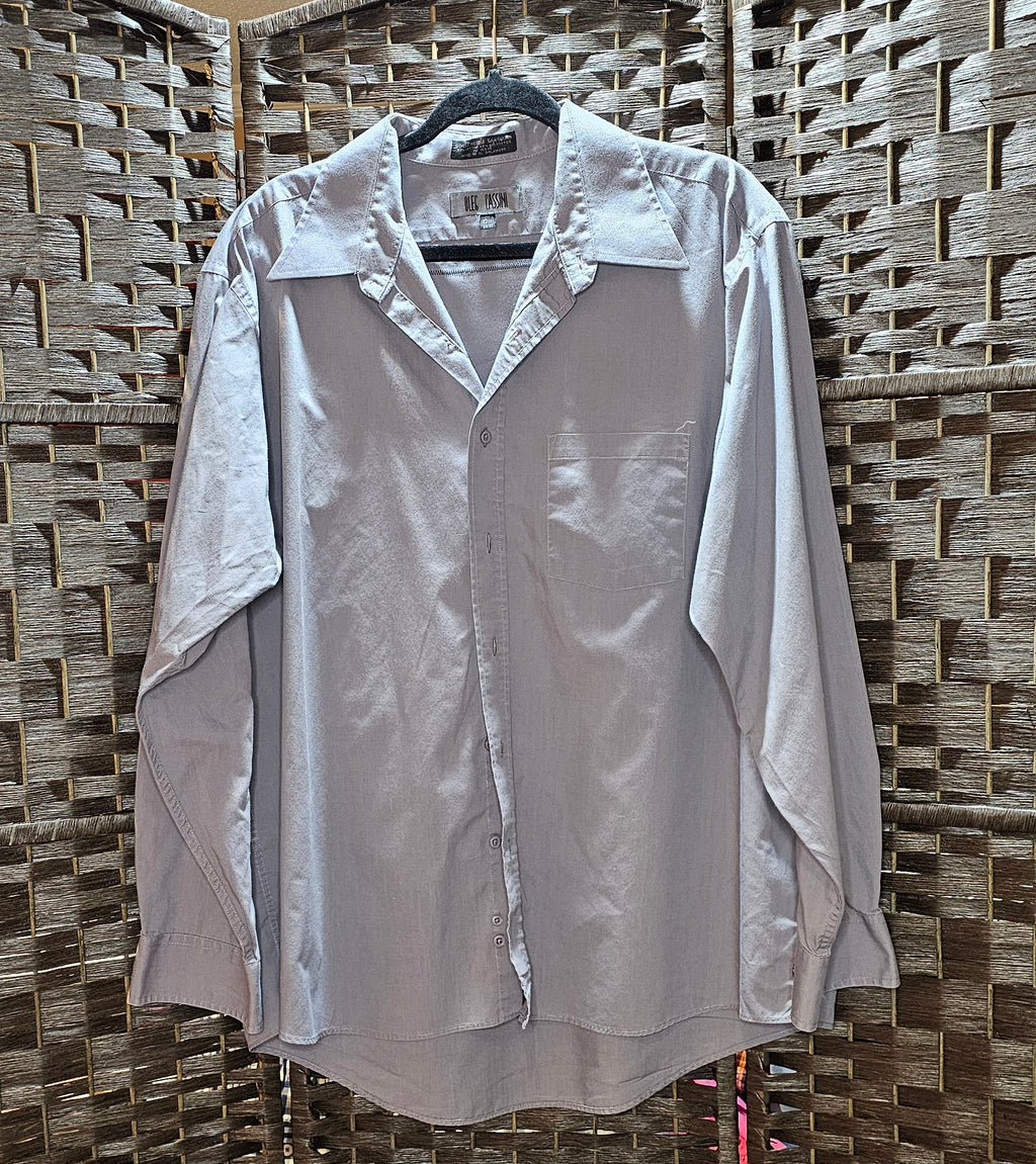 Upcycled Hedgehog Shirt Gray 17.5 (2xl)