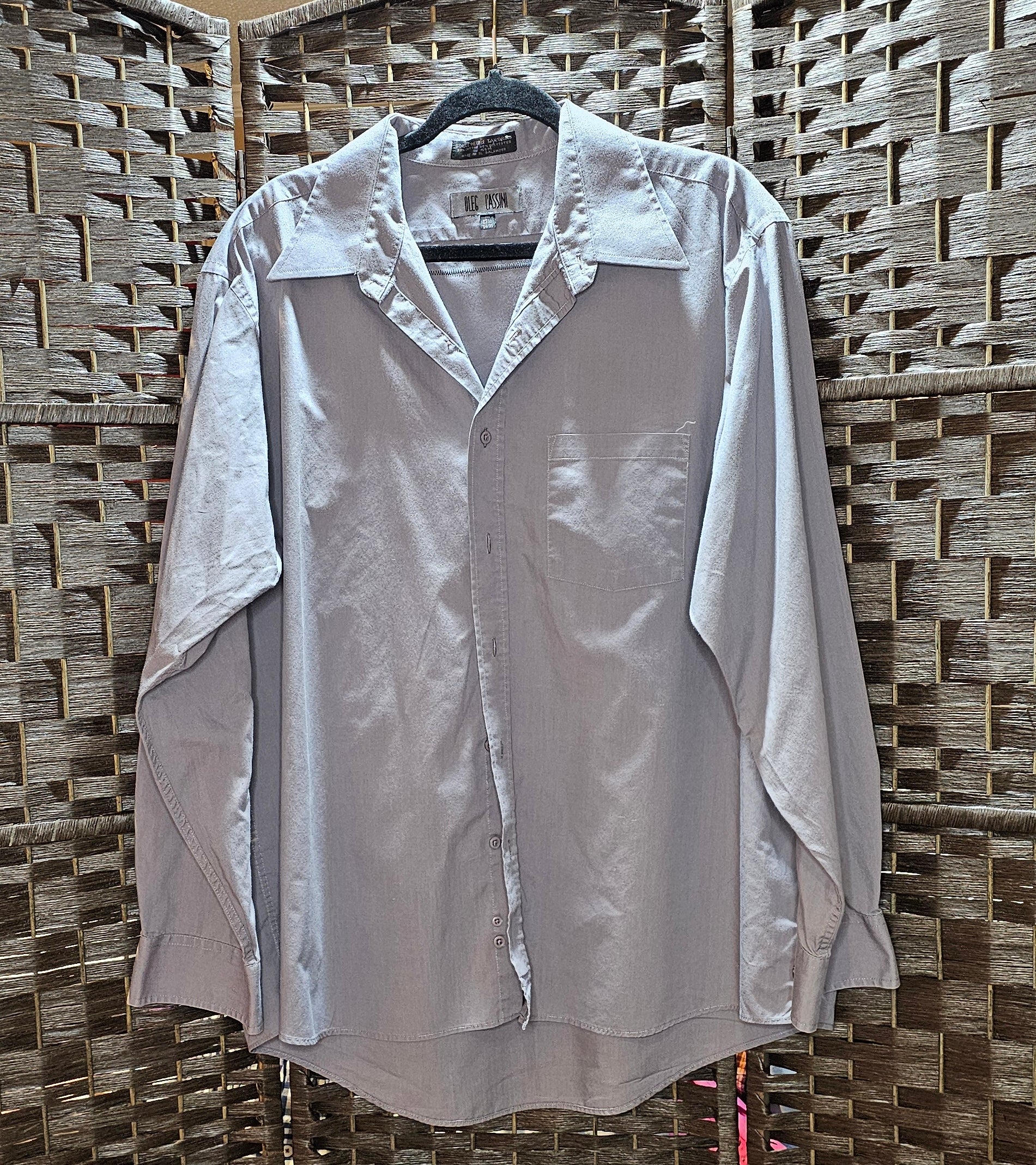 Upcycled Hedgehog Shirt Gray 17.5 (2xl)