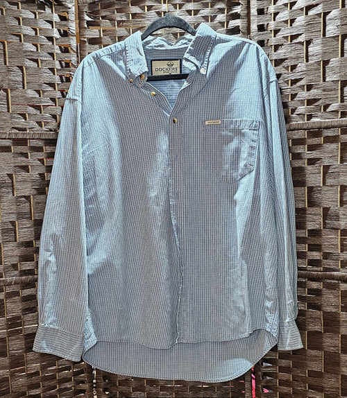 Gamer Print Upcycled Large Shirt