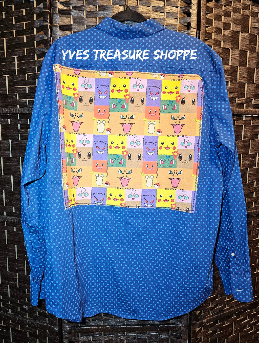 Blue Upcycled XL Gamer Shirt