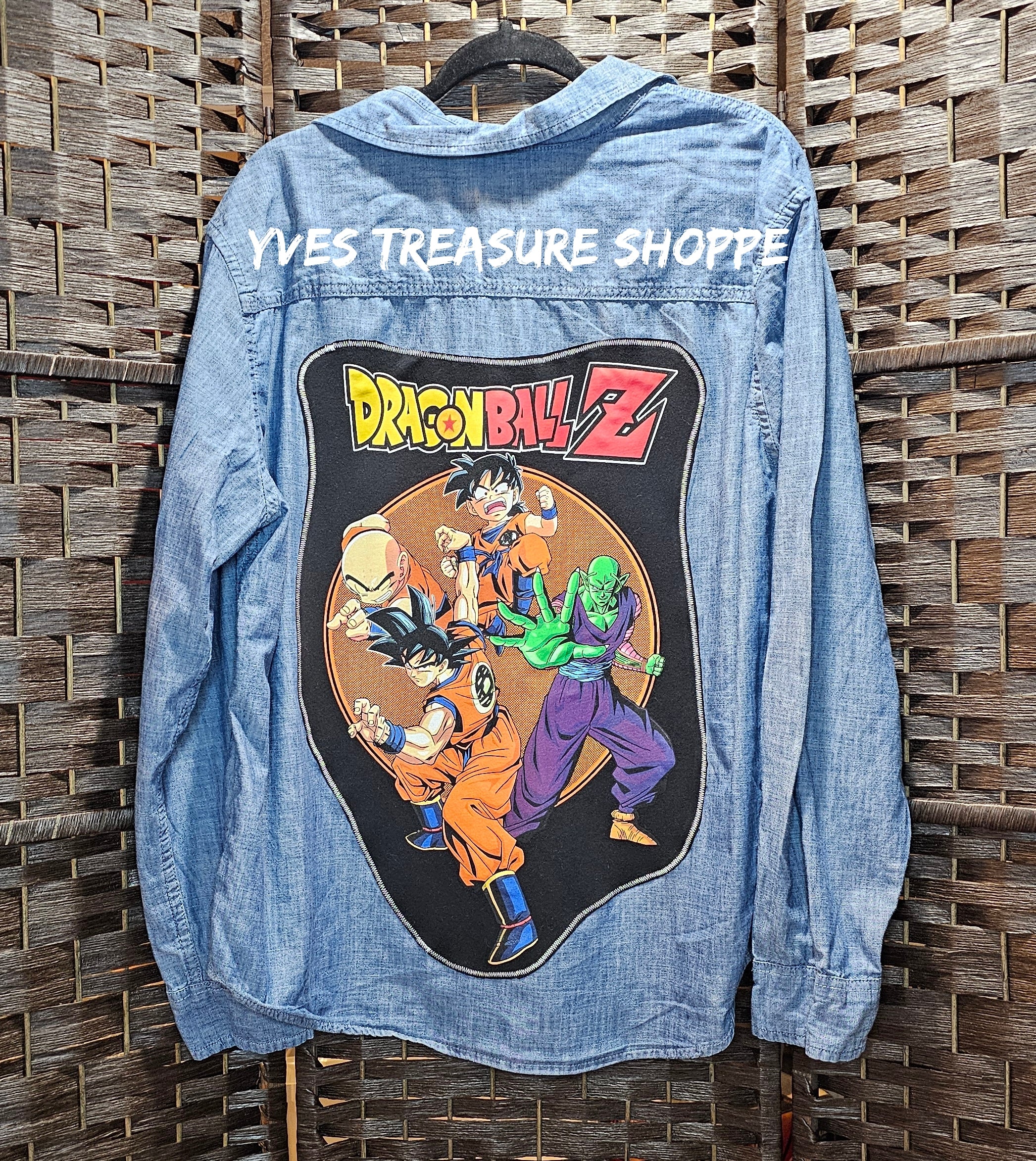 Upcycled Dragon XLarge Anime Top
