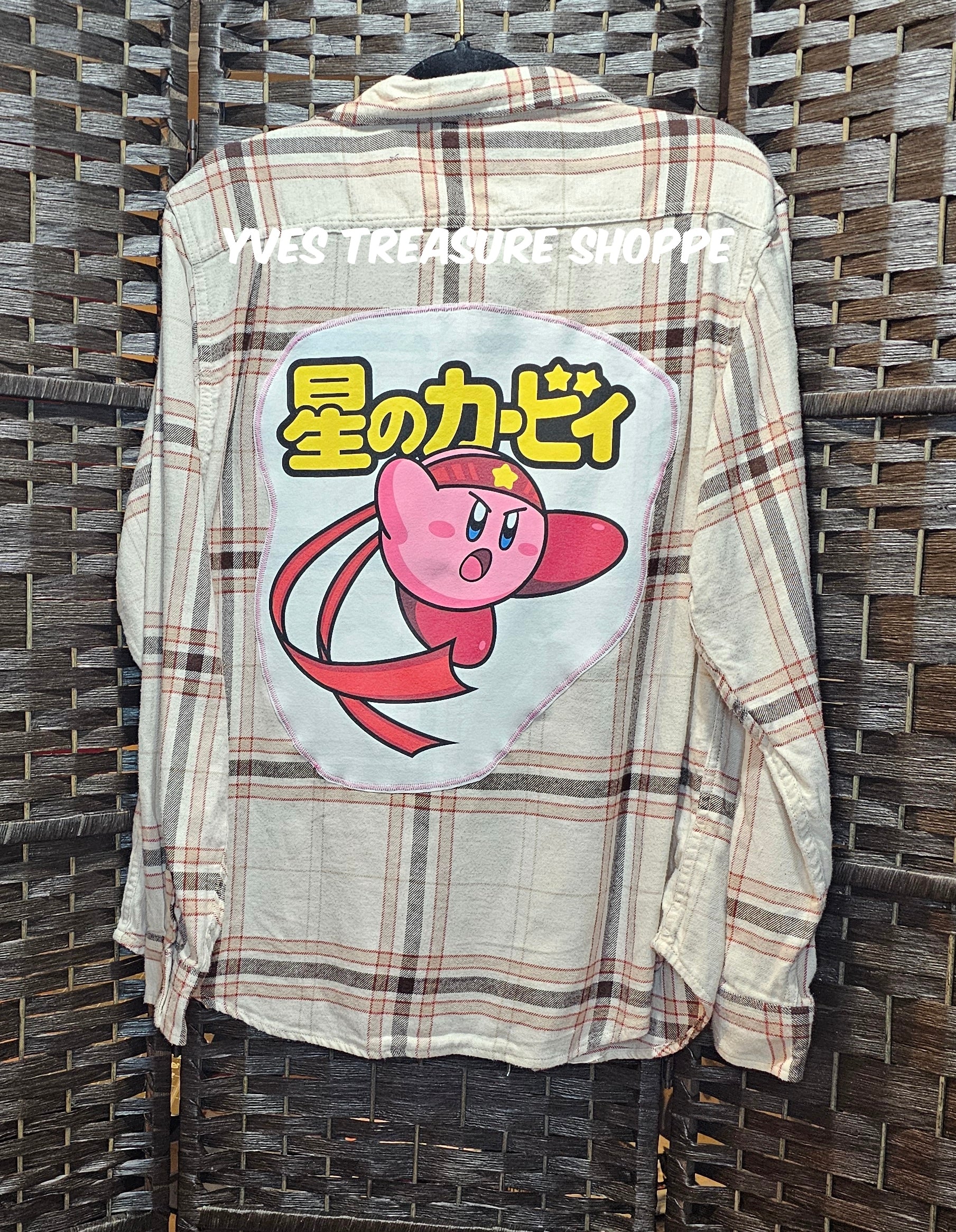 Refashioned Large Cute Pink Video Game Character Top