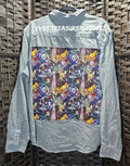 Anime Upcycled Large Slayer Print Shirt