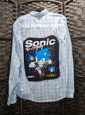 Refashioned Large Hedgehog Gamer Top