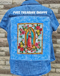 Our Lady of Guadalupe Upcycled Top