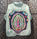 Large Refashioned Our Lady of Guadalupe Jacket