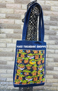Movie Print 1 Denim Tote