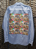 Boy Band Upcycled Shirt Medium