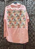 Salmon Upcycled Singer 16 1/2 (Large)