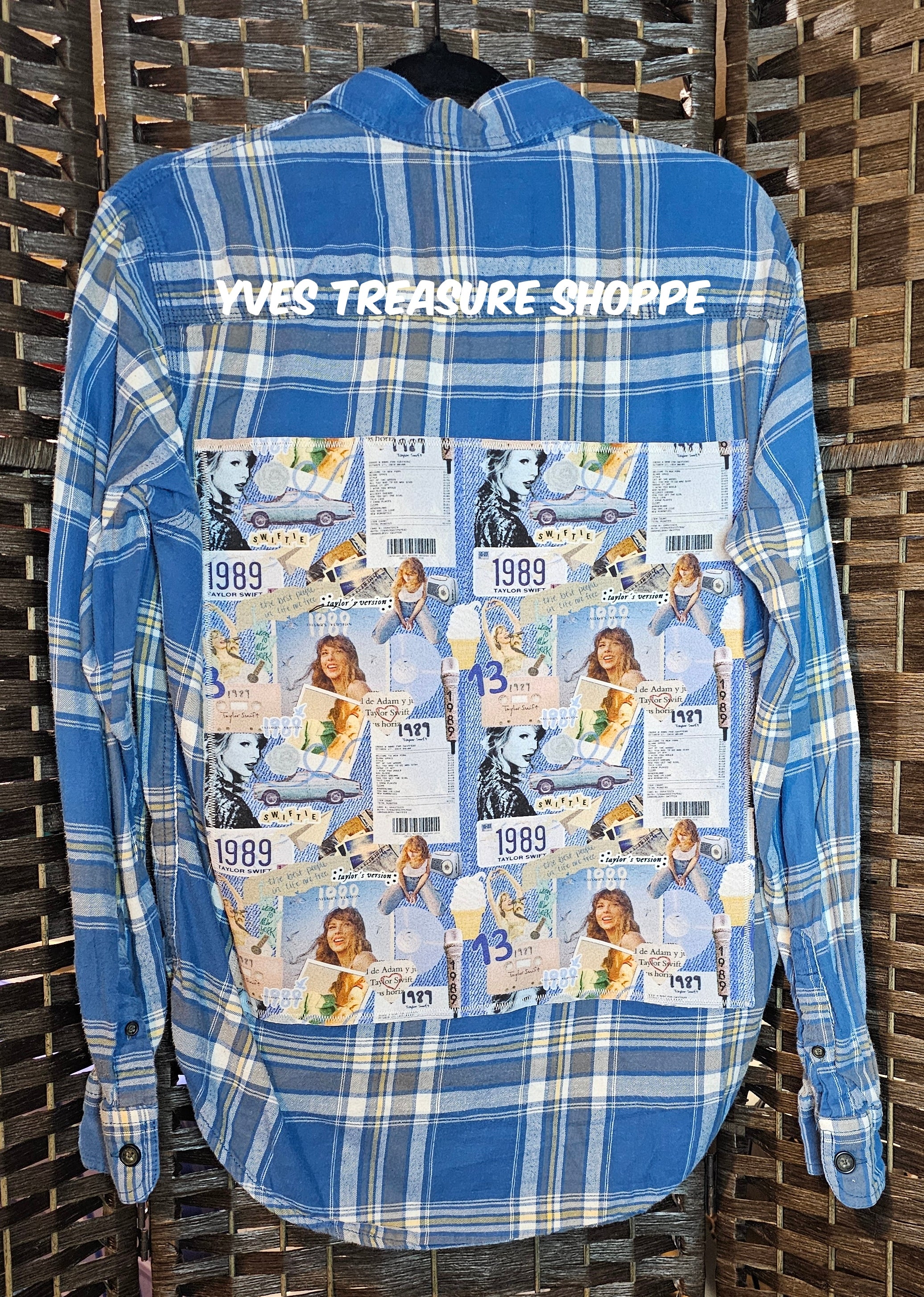 Upcycled Aeropostale Small Singer Print Shirt