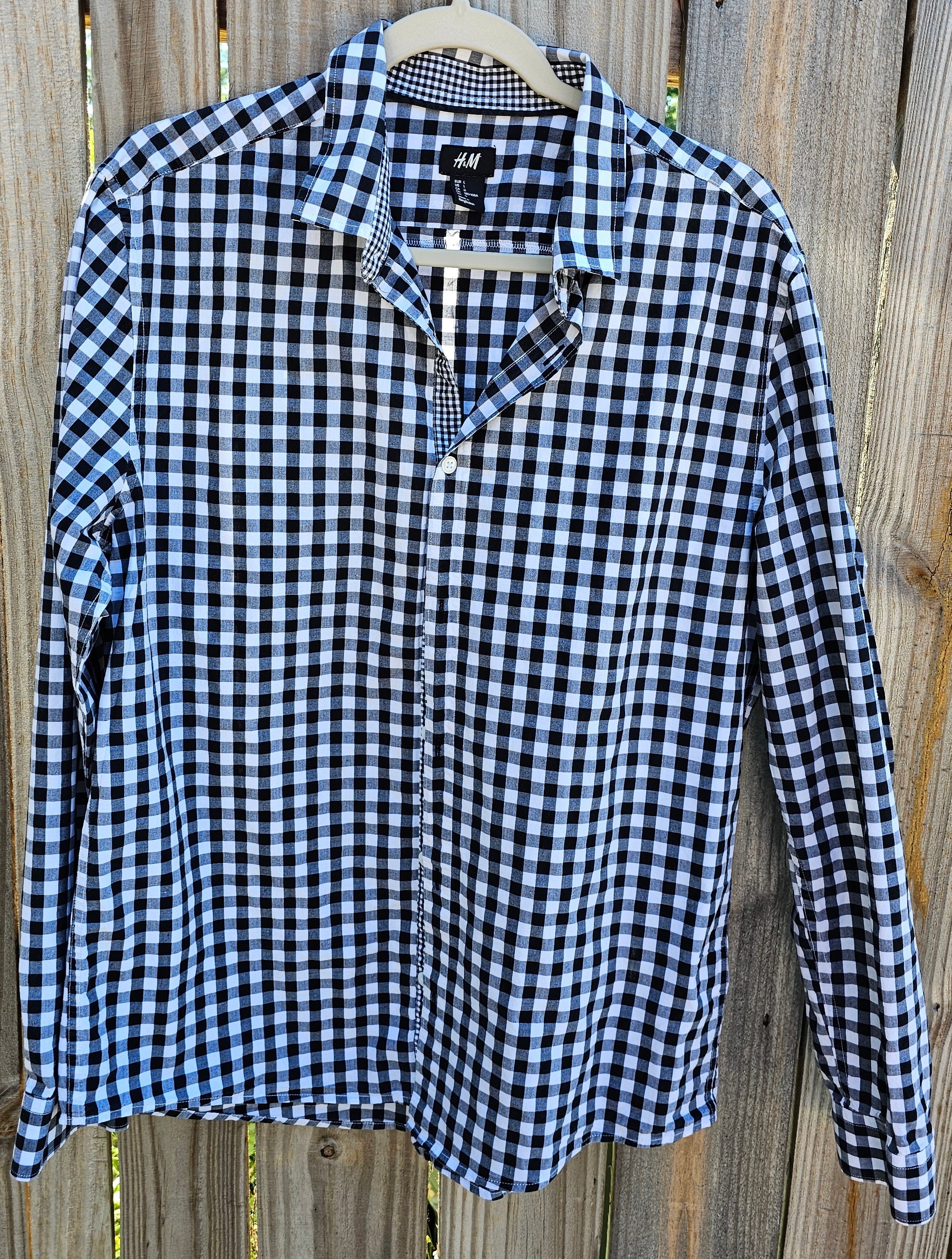 Upcycled Rock Band Large Shirt
