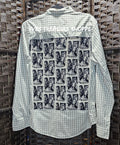 Upcycled Rep Print Medium Top