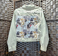 Large Singer Print Jacket