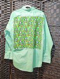 Thrifted Large Green Gamer Shirt Large (16)