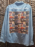 Large Boy Band Upcycled Shirt