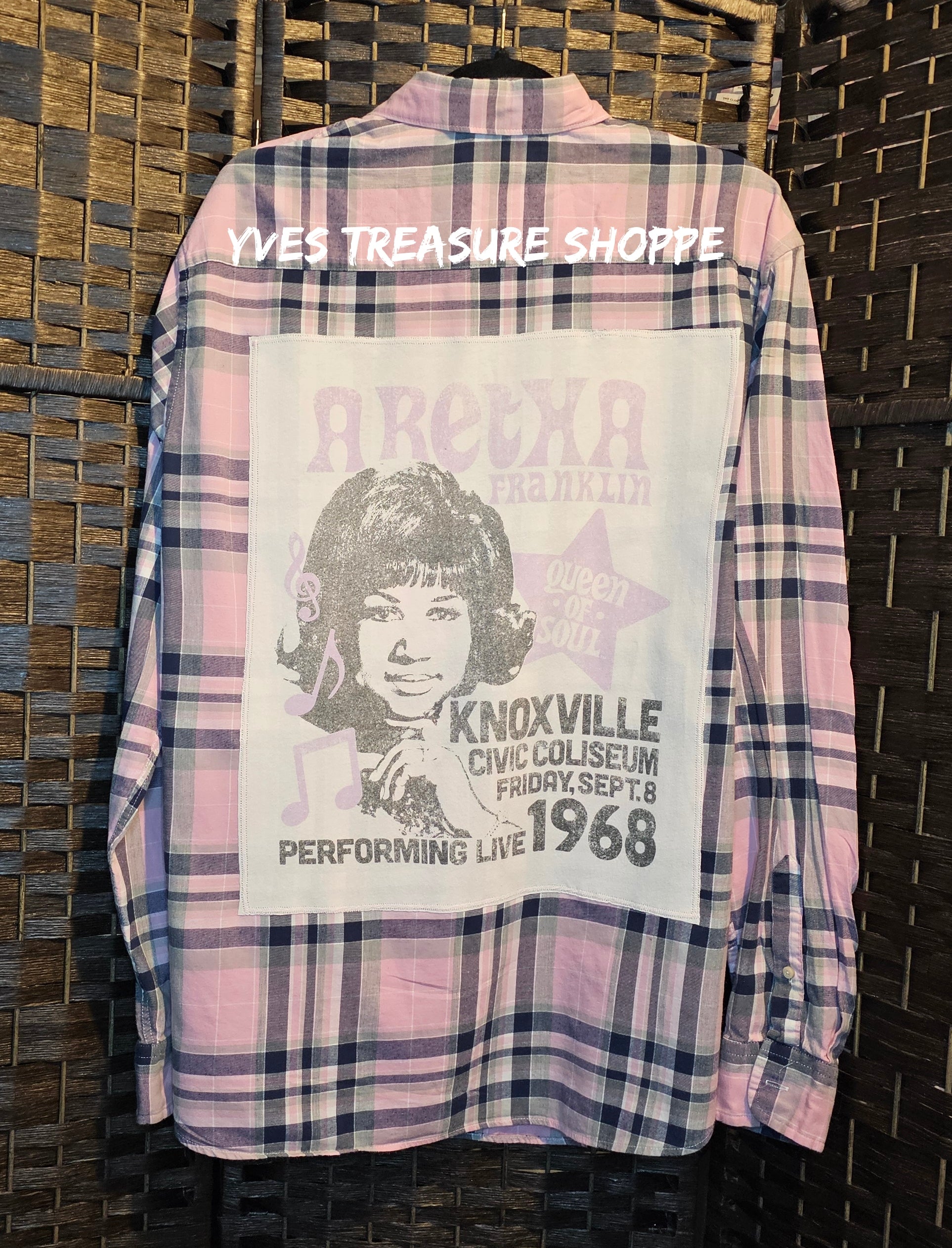 Upcycled Queen of Soul XL Top