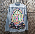 Refashioned Medium Our Lady of Guadalupe Shirt