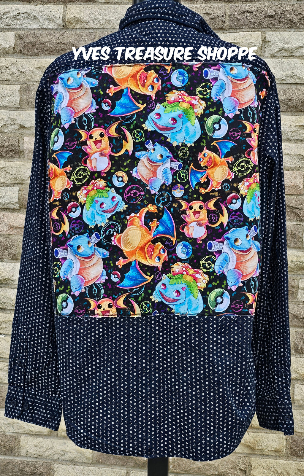 Gamer Refashioned Top Large