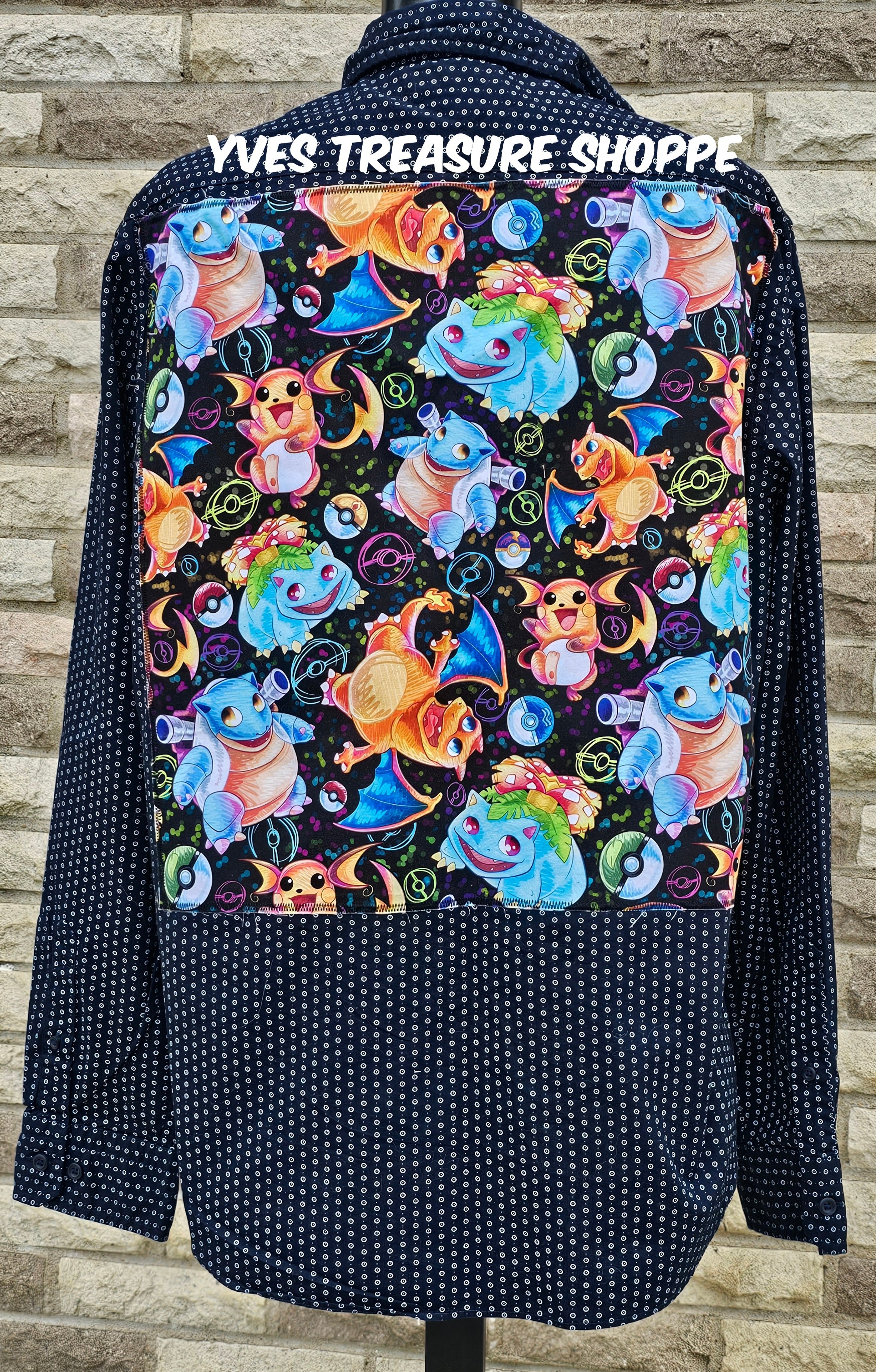 Gamer Refashioned Top Large