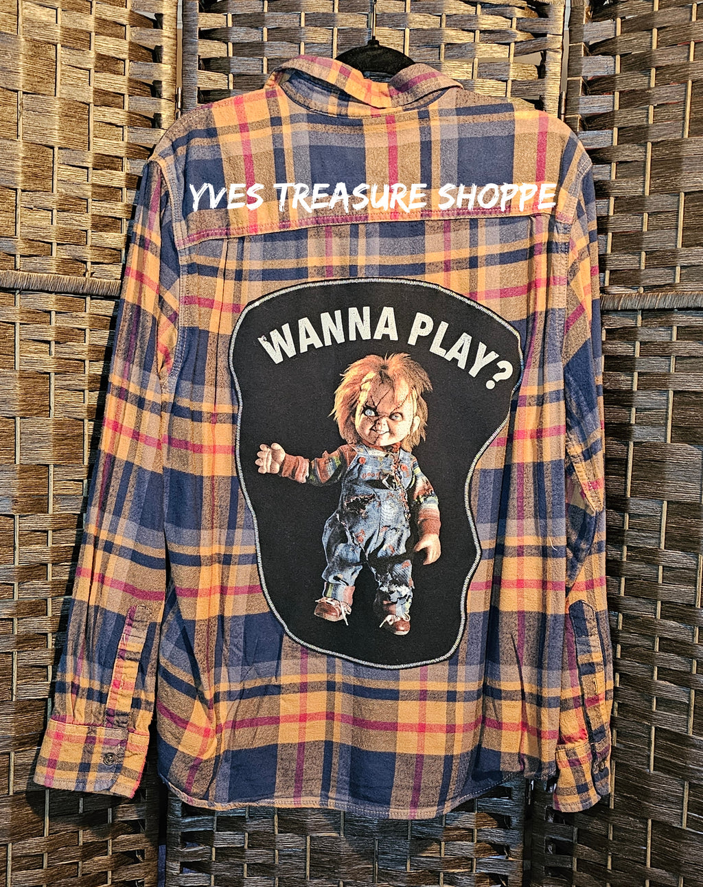 Upcycled Horror Movie Top XL Top