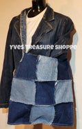 Denim Patchwork Tote