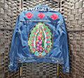 Medium Refashioned Our Lady of Guadalupe Jacket