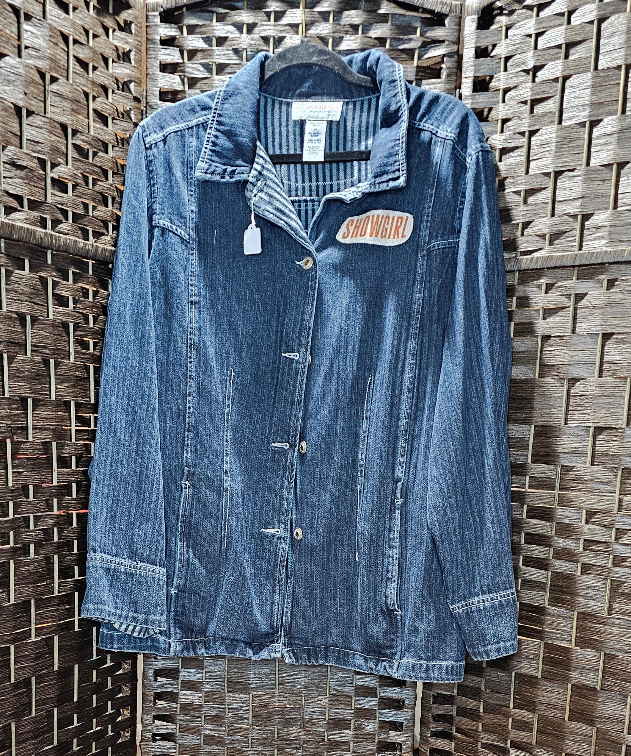 Show Singer Denim Jacket 1X