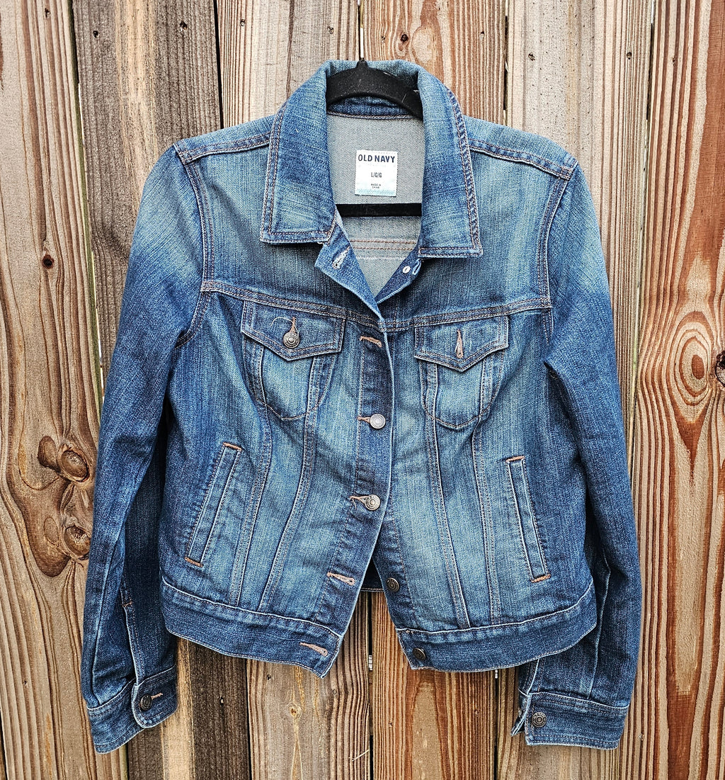Upcycled Mermaid Jacket Large