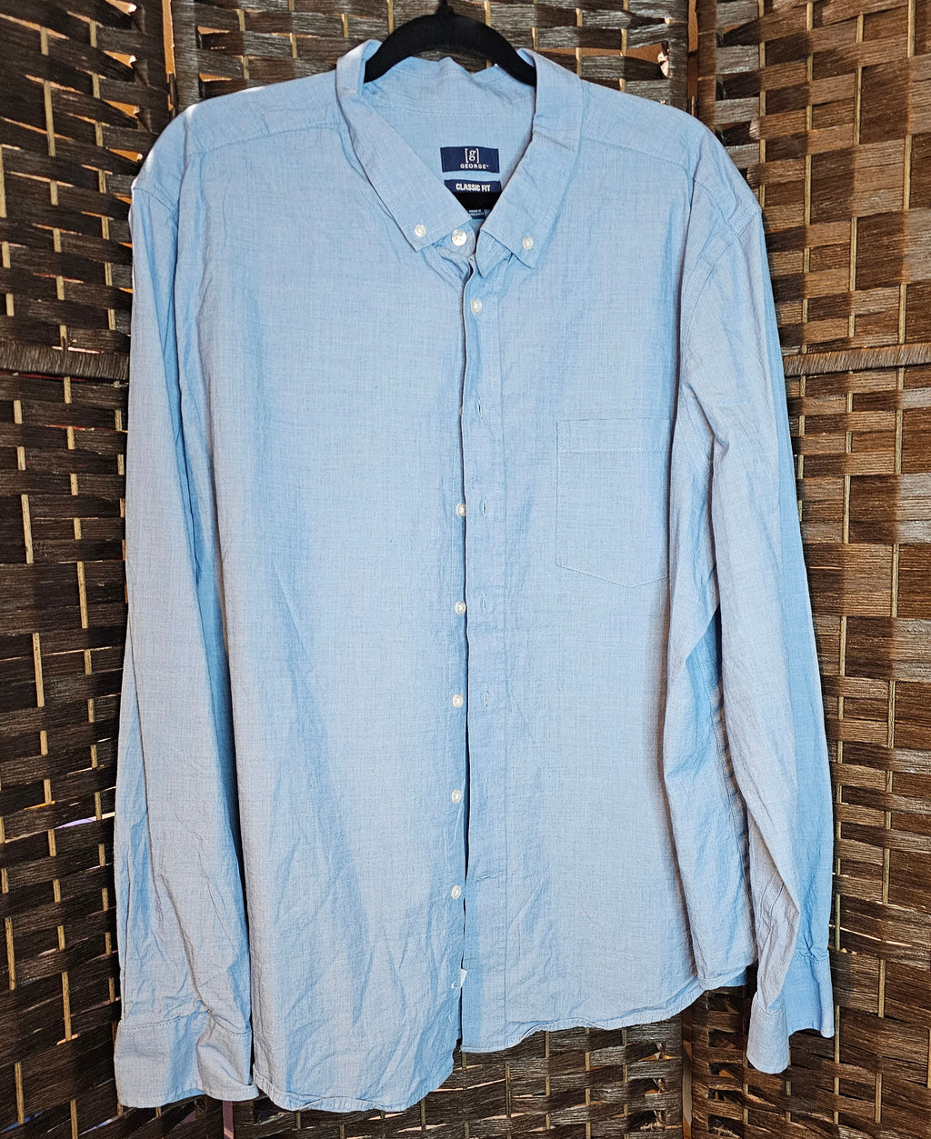 Upcycled Blue George 3XL Singer Print Top