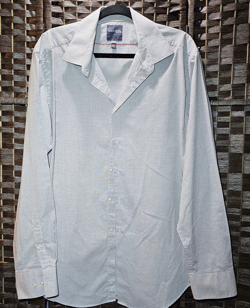Horror Checked Upcycled Shirt XL