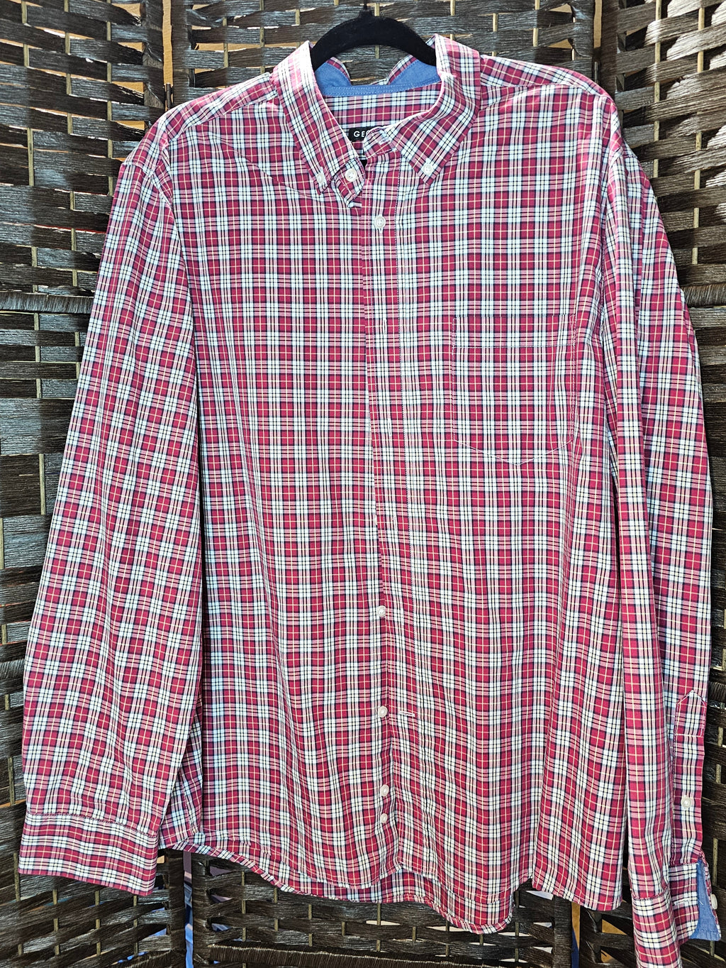 Proverbs 31:25 XLarge Plaid Top