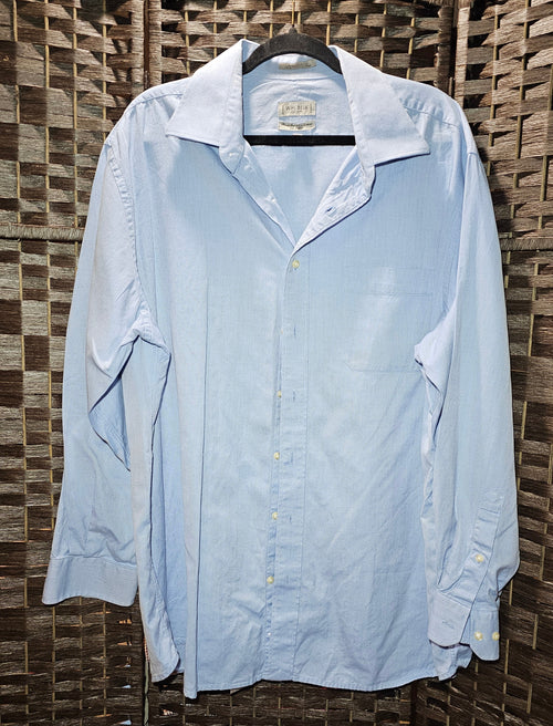 Anime Print 17.5 (XL) Refashioned Shirt