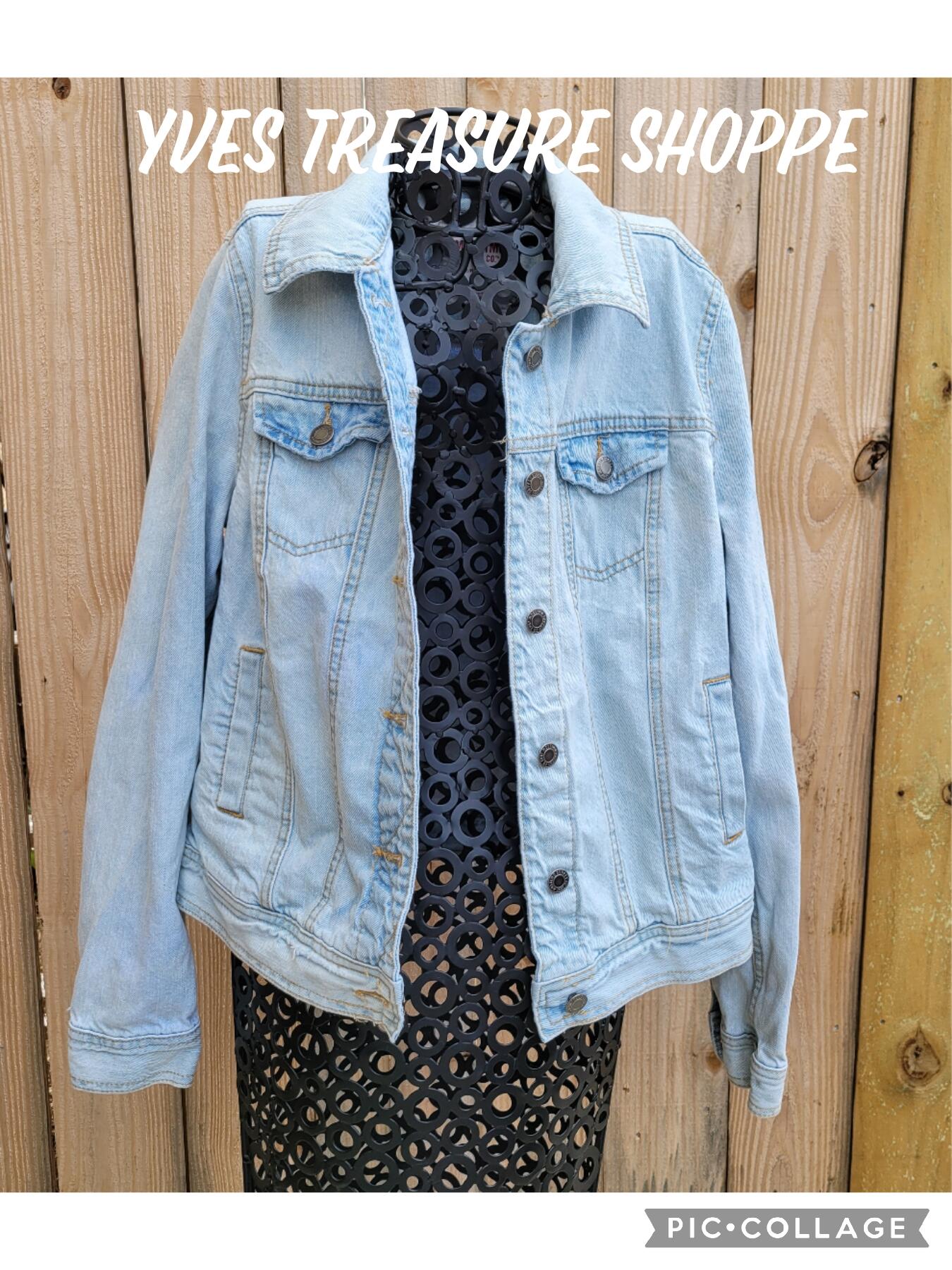 Upcycled Mossimo Denim Jacket Large