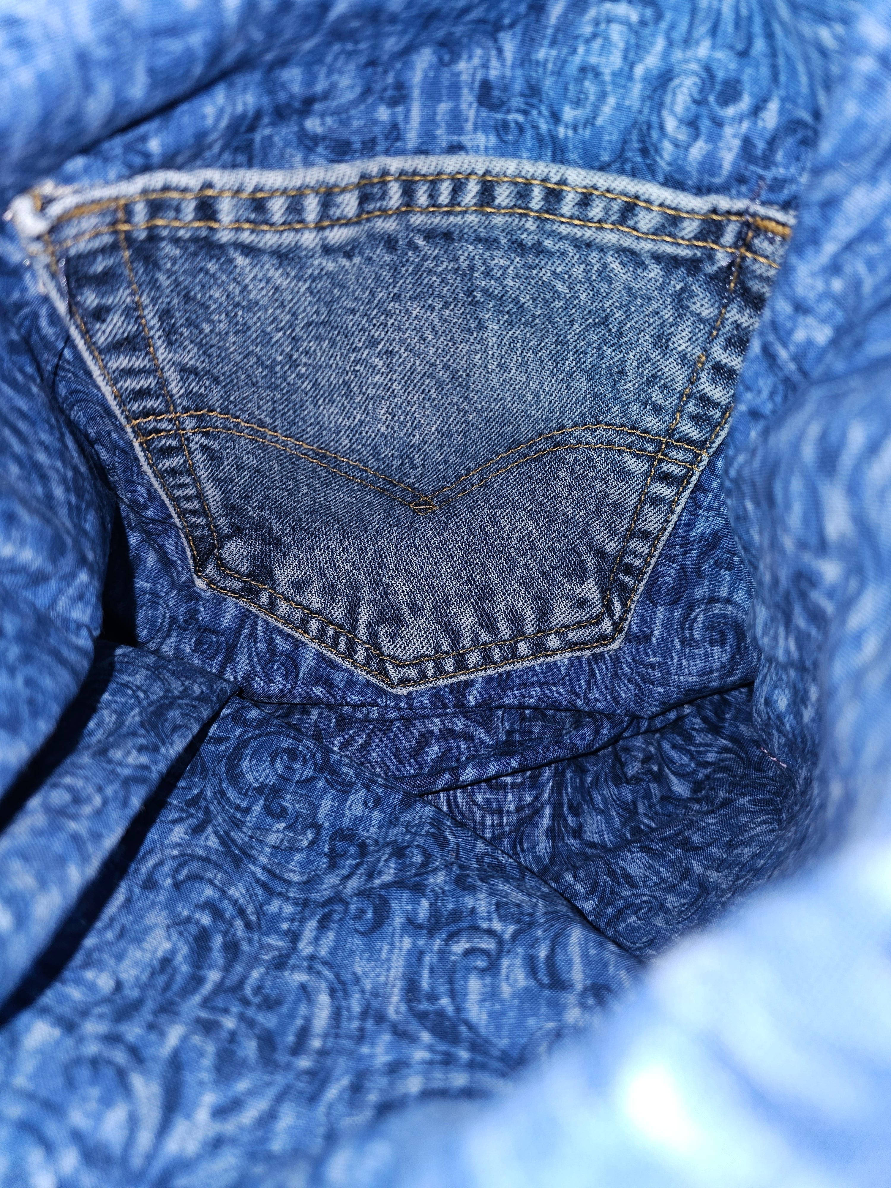 Patchwork Denim Tote