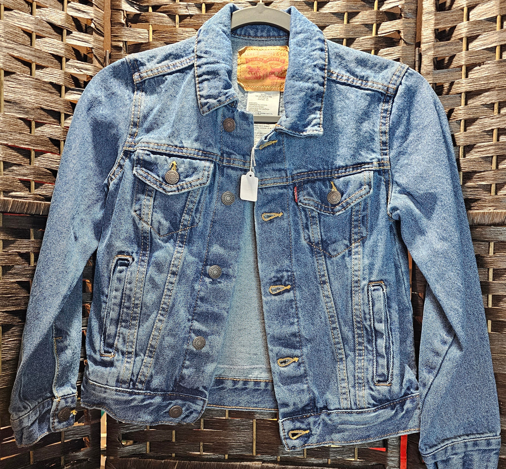 Gamer Hedgehog Denim Jacket Youth Size Small 8/10
