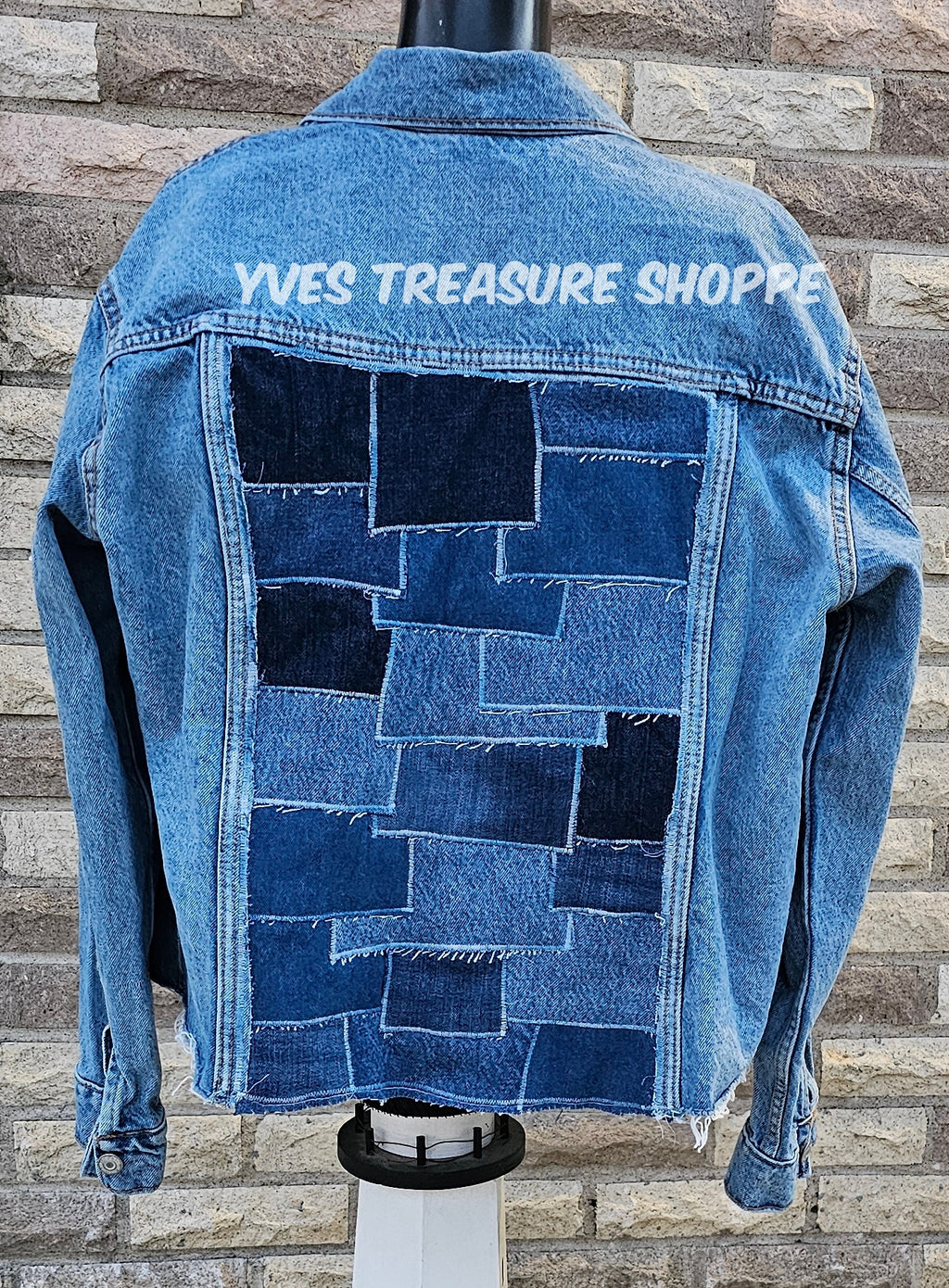 Patchwork OOAK Reworked Jacket Large