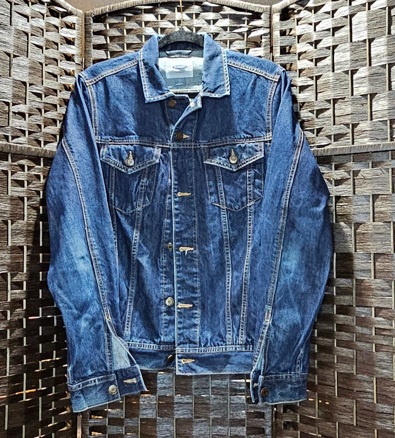 Small Denim Jacket Cartoon Print