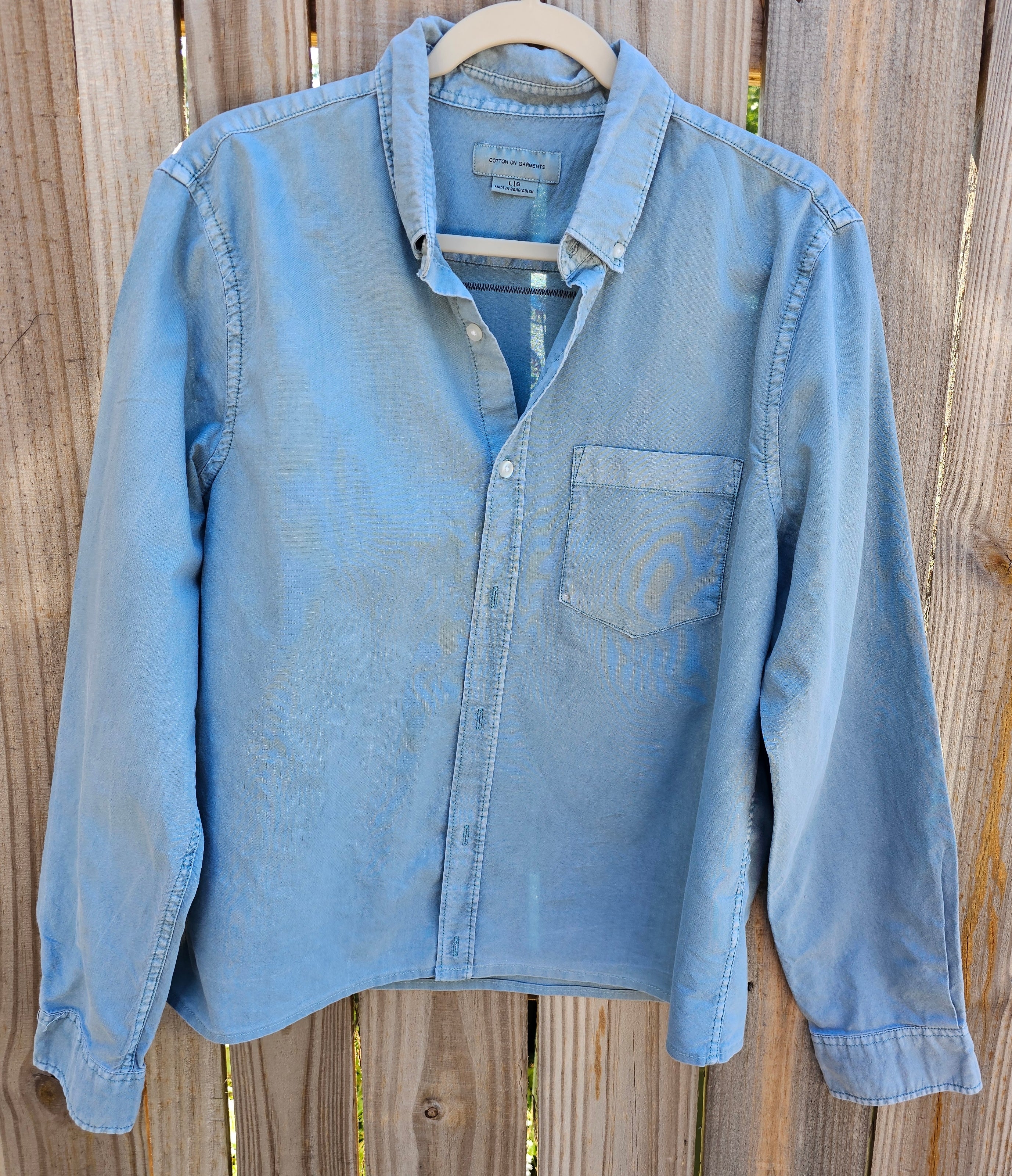 Upcycled Large Rock and Roll Band Shirt