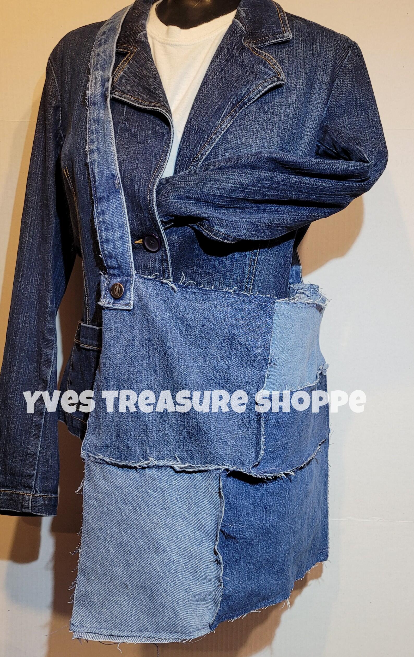 Denim Tote Patchwork