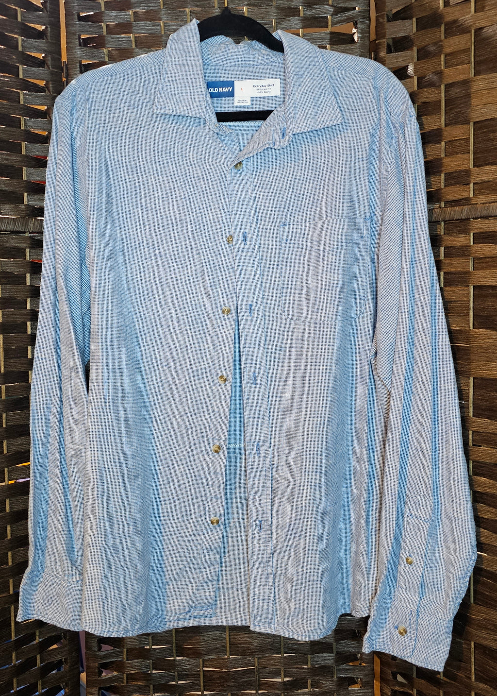Refashion Blue Old Navy Singer Print Large Top