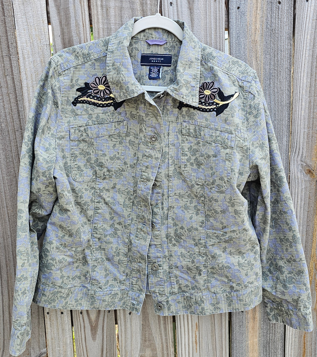 Repurposed Elephant Steampunk Jacket Large