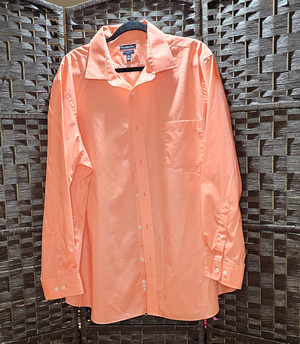 Peach Upcycled Singer Top Size 18 (2xl) 227