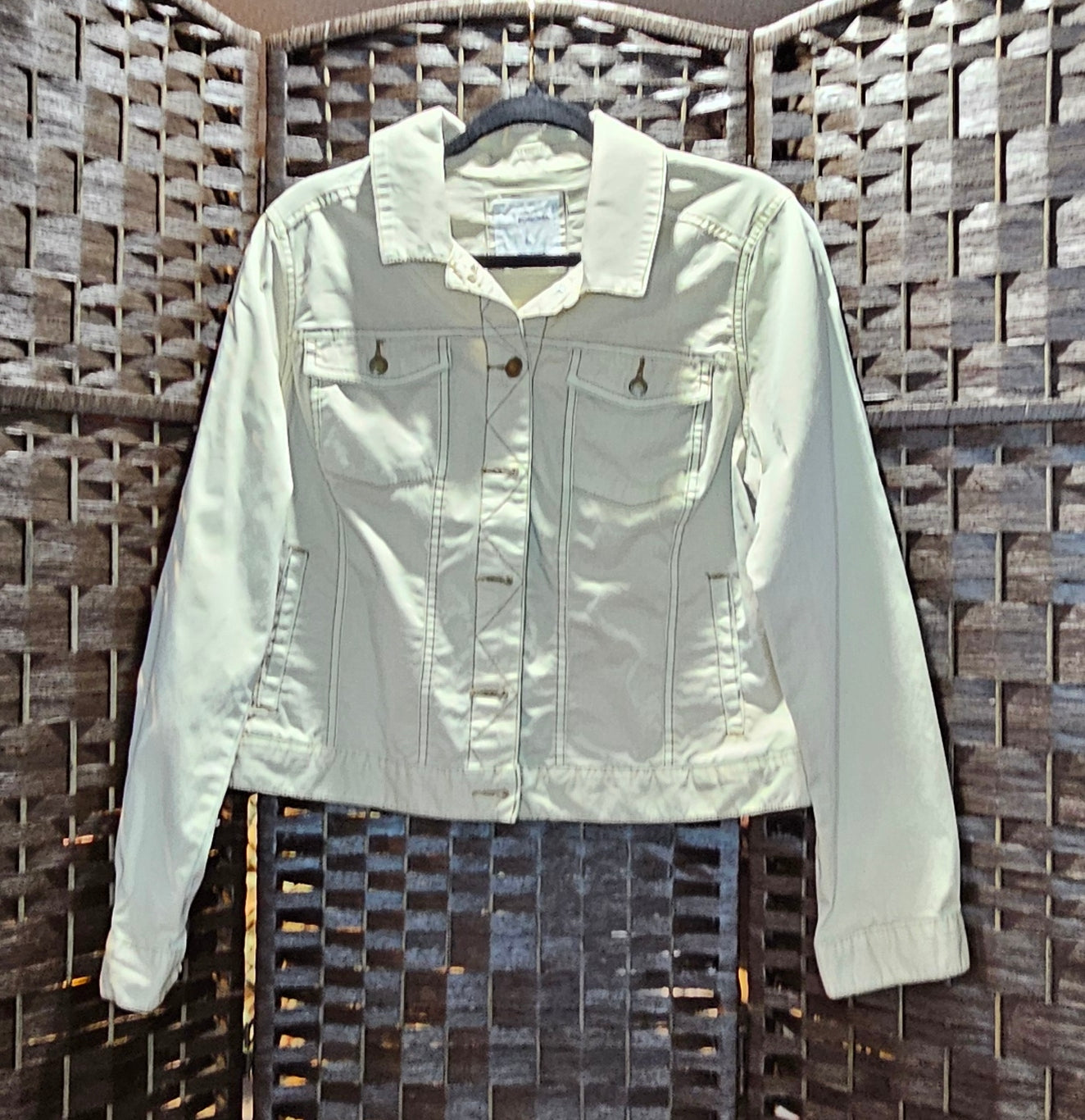 Large Singer Print Jacket