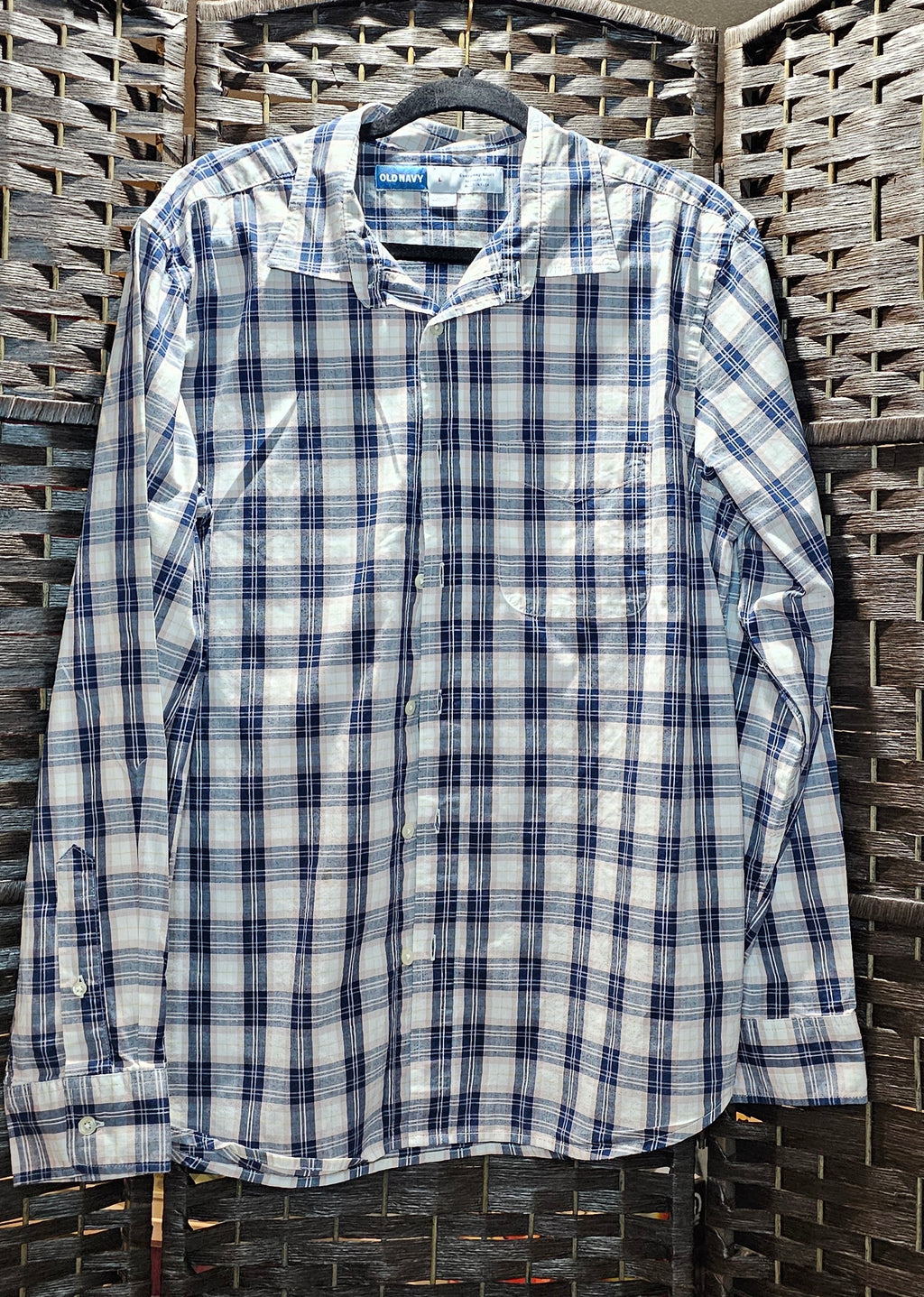 Boy Band Plaid Large Top