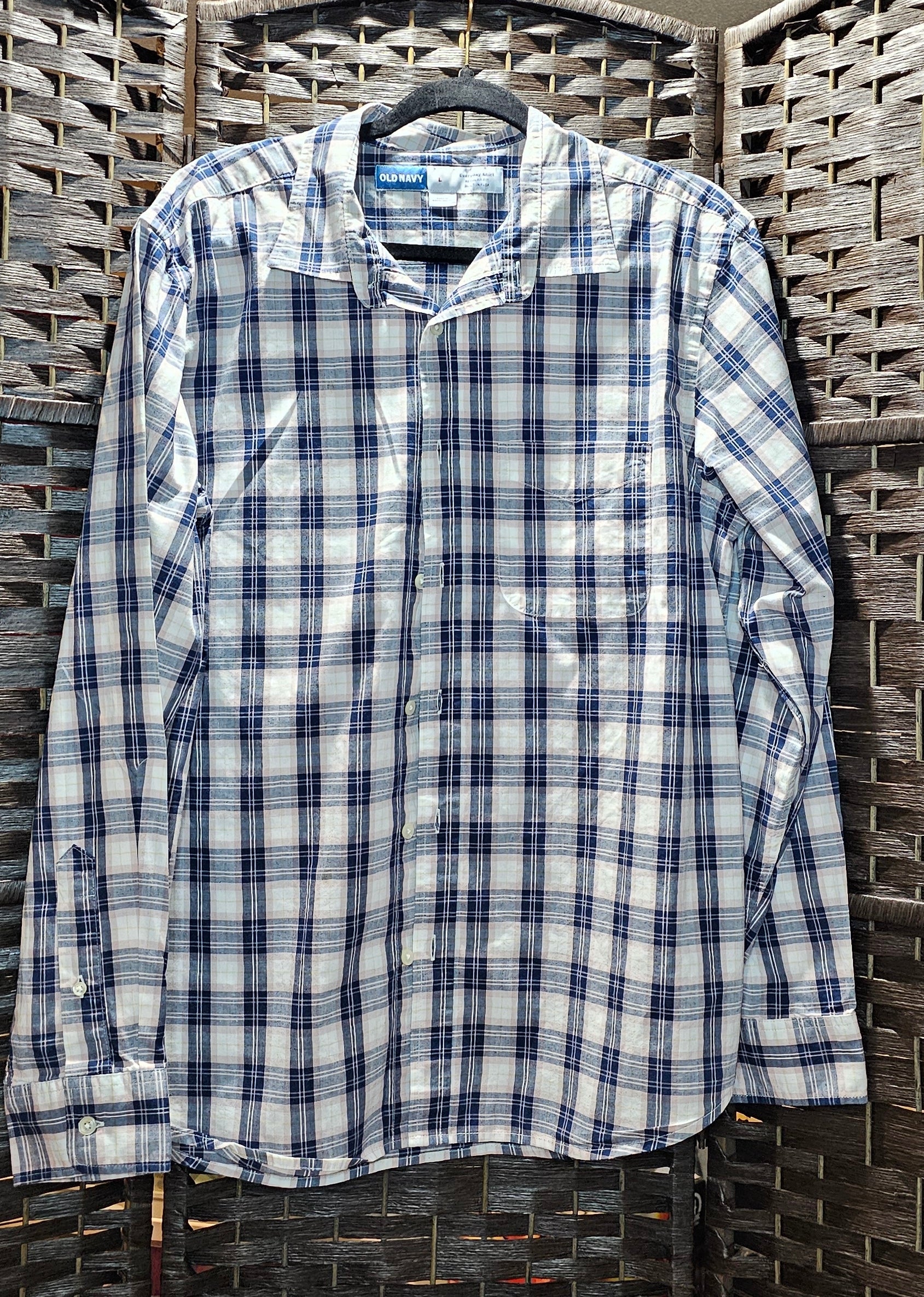 Boy Band Plaid Large Top