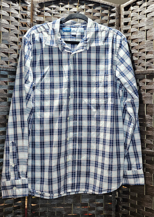 Boy Band Plaid Large Top