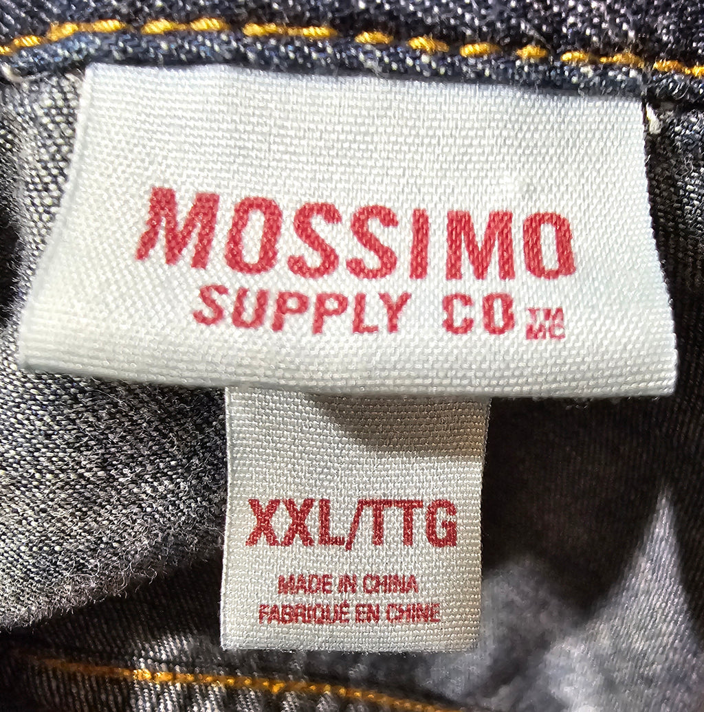 XXL Mermaid Upcycled Denim Top