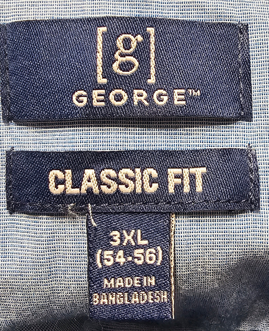 Upcycled Blue George 3XL Singer Print Top